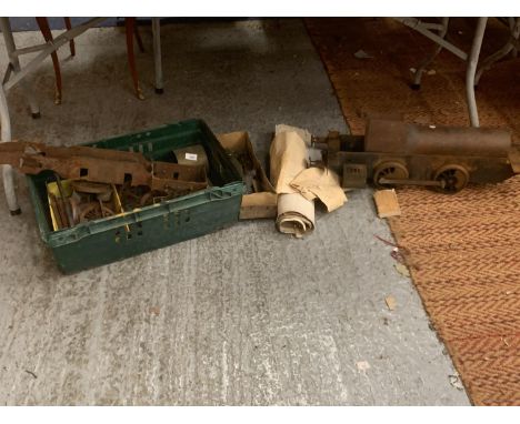 A MODEL MAIZE ATLANTIC STEAM ENGINE TO INCLUDE PLANS FOR SUCH AND OTHER PARTS ETC 
