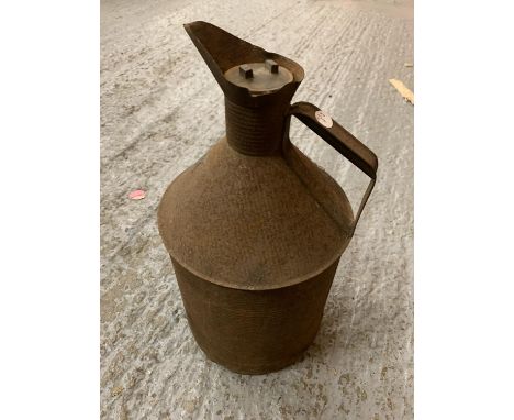 A VINTAGE KAYES OIL JUG 