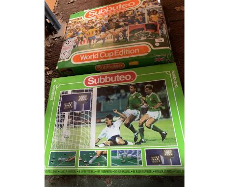 TWO SUBBUTEO GAMES TO INCLUDE WORLD CUP EDITION 