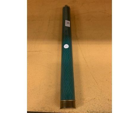 A VICTORIAN SINGLE DRAW TELESCOPE 