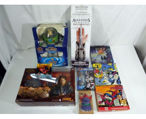 TV related - Neca, Whitman, Disney and other - a good mixed lot of TV and film related toys, puzzles and ephemera, including 