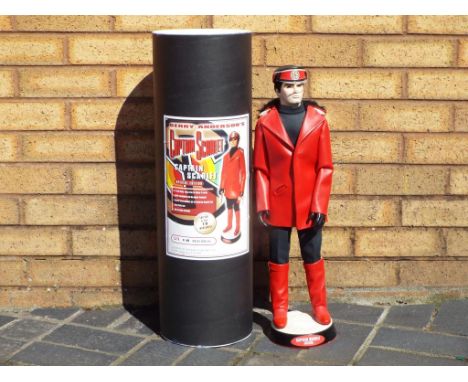 Iconic Replicas Ltd - unique handmade display puppet of Captain Scarlet with certificate of authenticity standing approx 59cm