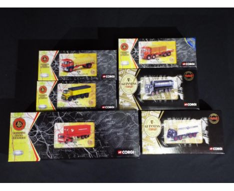 Diecast - six 1:50 scale Corgi trucks in original boxes comprising 22201, 26701, 23701, 23901, 28901 and 09803, models appear