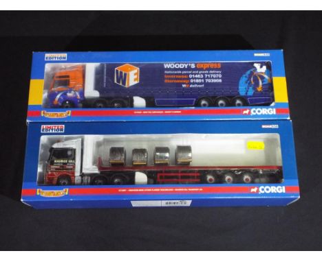 Diecast - two Corgi 1:50 scale trucks comprising CC13807 and CC13420, items appear to be in near mint to mint condition in ve