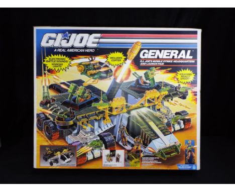 Hasbro - a boxed Hasbro GI Joe mobile strike headquarters and launch pad, item appears mint but is unchecked for completeness