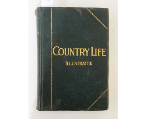 Country Life Magazine, vols I no 1 January 8th 1897 through Vol IV  December 1898, and one other vol Oct - Dec 1899. All boun