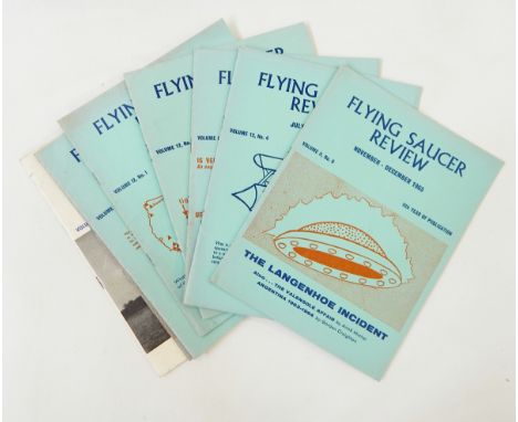 Quantity of Flying Saucer Review circa 1960's, a folio 'Kleine Parade Beruhmter Veteranen 100 Jahre Opel', a commemorative al