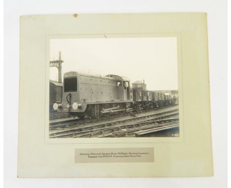 Railwayana "Passenger and Goods Locomotives of the Great Western Railway, Mr G J Church with engineer", part of a GWR supplem