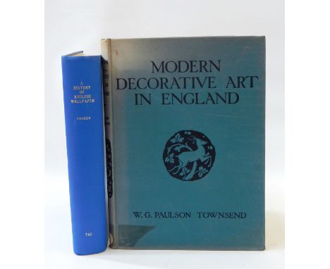 Sugden, Alan Victor and Edmondson, John Ludlam "The History of English Wallpaper 1509-1914", Batsford (1925), colour plates o