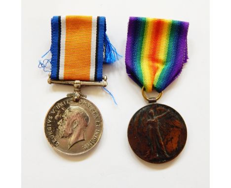 WWI War medal and Victory medal named to '515 PTE N BEECHGOOD Glouc R', Nicholas Beechgood killed in action 31st October 1914