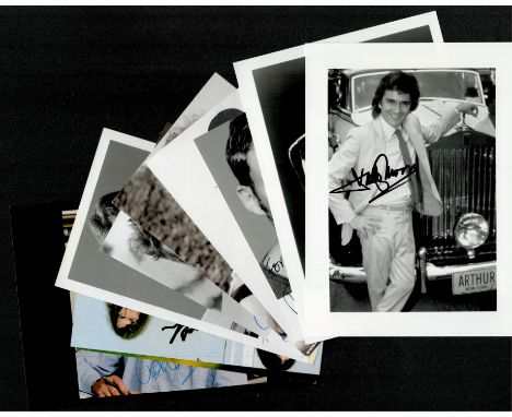 Actors/Bands/Music/Entertainment. 10 x Collection 1 Promo plus 5 Black and White. 1 Post card. 2 Colour Photos. 1 Caricature 
