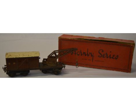Hornby RS657 Breakdown Van & Crane with original tatty box 