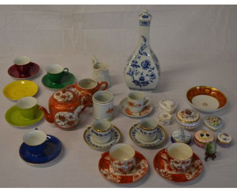 Various ceramics including Noritake, Crummles & Co patch pots etc