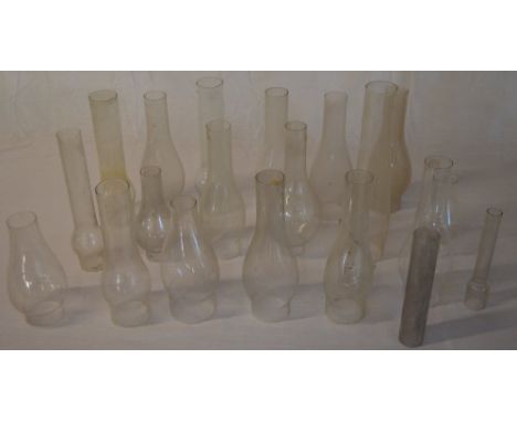 Quantity of oil lamp chimneys (AF)