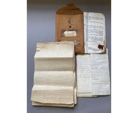 A COLLECTION OF COMMISSIONS AND OTHER DOCUMENTS FOR GENERAL PLAYFAIR. To include a Commission to Elliot Minto Playfair, Gentl