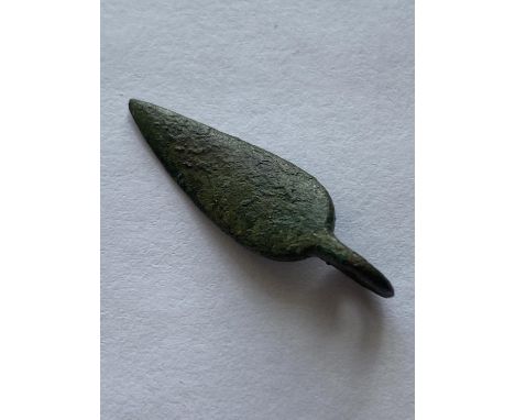 A LATE IRON AGE OR ROMAN COSMETIC GRINDER. A Late Iron Age or Roman Cosmetic Grinder, c. 1st-2nd Century A.D. The 'Woad Grind