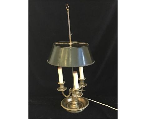 A French antique Bouillotte lamp (In need of rewiring)