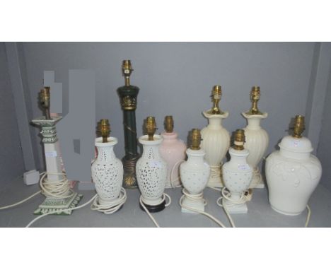 10 Lamp bases