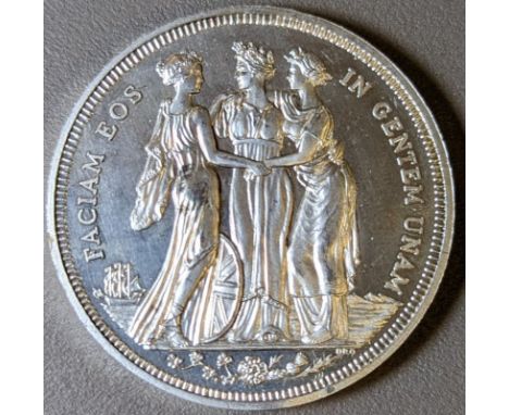 UNITED KINGDOM. Victoria, 1837-1901. Silver crown, 1879. INA Ltd. Proof. Commissioned by Spink and minted by INA Ltd of Birmi