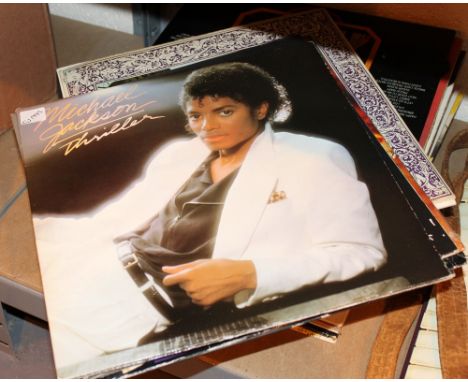 Quantity of mixed LPs including Michael Jackson and Paul McCartney