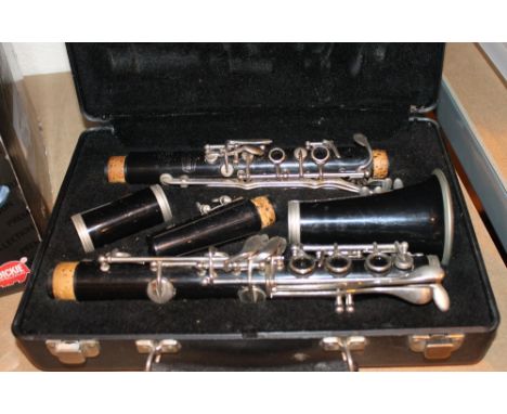 Cased Bundy Clarinet