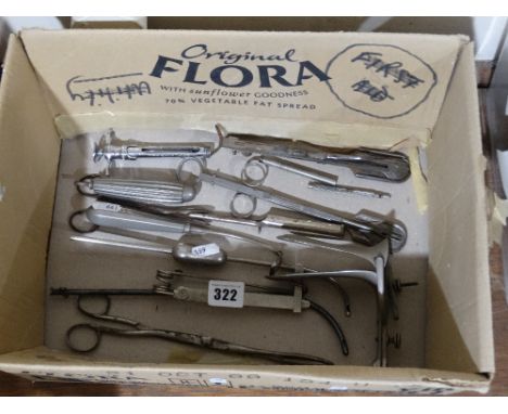     A Quantity Of Early 20th Century, Medical Tools                                 