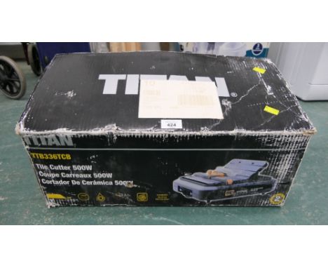 Titan tile cutter 500 watts