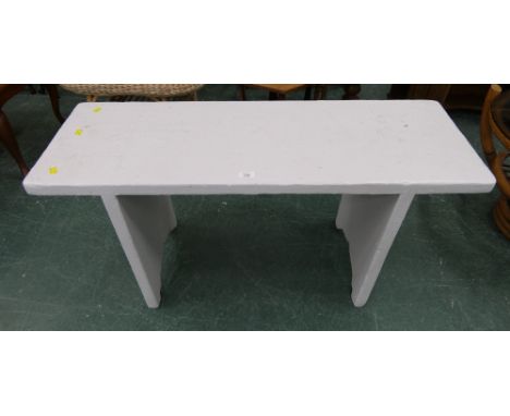 Painted bench