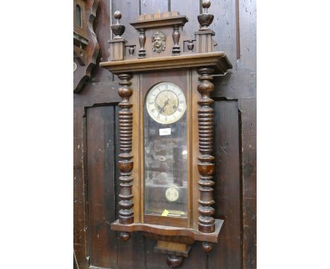 Wooden wall clock