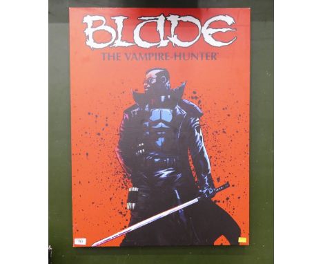 Marvel Blade the Vampire Hunter canvas print, 60 x 80 cm