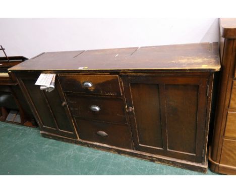 Oak dresser base
