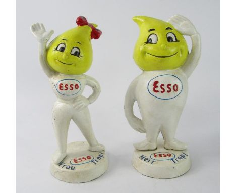 *A pair of Esso money banks.