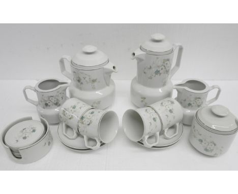 A dinner and tea service with floral motif together with other assorted china, egg cups, etc. **PLEASE NOTE THIS LOT IS NOT E