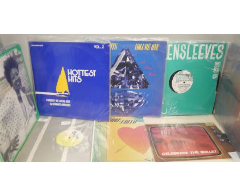 A collection of 20 Reggae records to include Alton Ellis, George Faith, Gregory Isaacs, Dennis Brown, and other examples