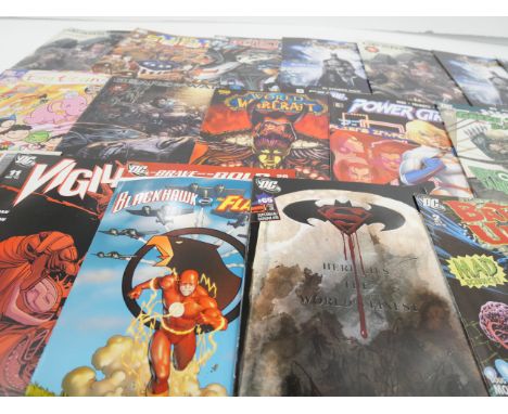 A collection of graphic novels to include Wildstorm and DC. Comprising of Red Herring, Batman, Gears of War, Exomachina, Supe