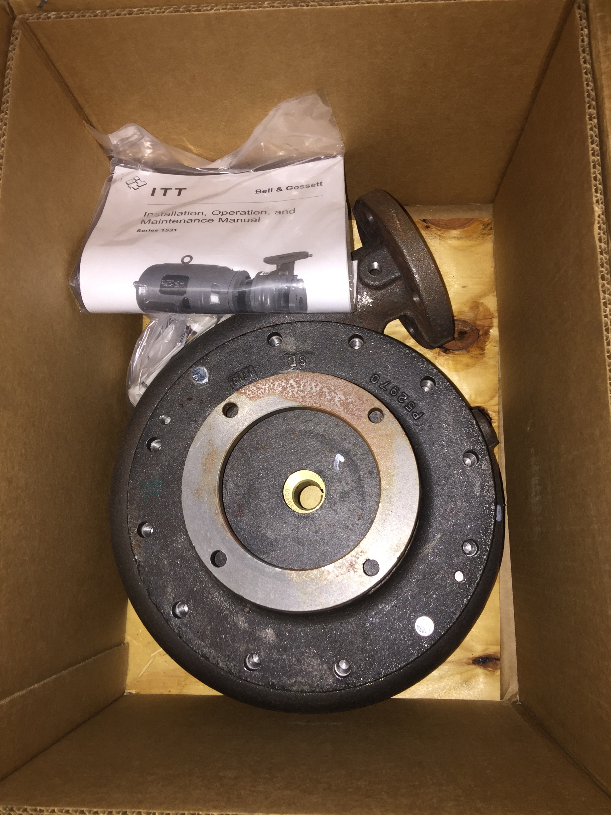 Bell & Gossett Series 1531 Water Pump Kit Model 187039LF 2BC; NEW NEVER