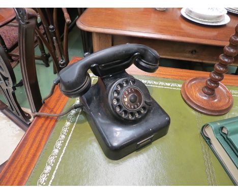 An RB & Co. bakelite vintage telephone