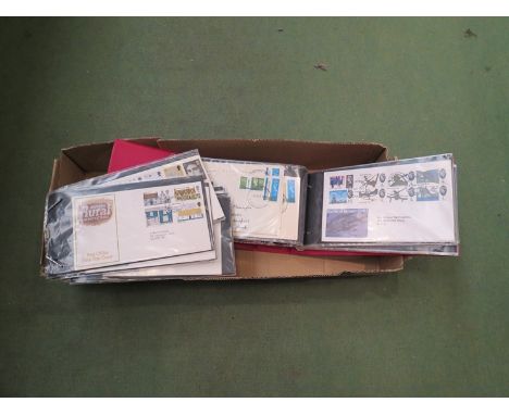 A collection of 143 English first day covers and letters 1930 onwards 