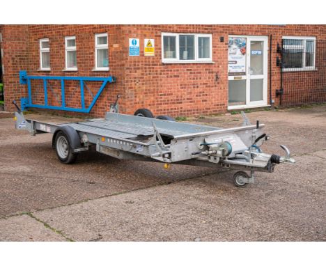 Superb minimally used Ifor Williams Single Axle CT115 (1,400kg payload) with winch and wheel rack offered without Reserve. Th