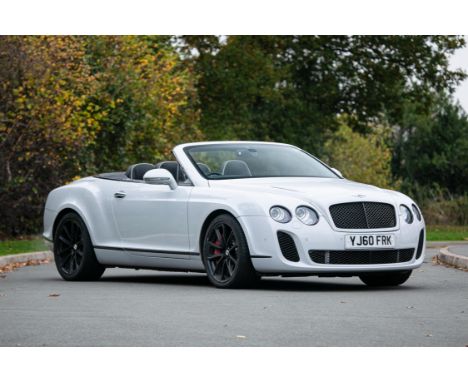 A well presented and maintained example of Bentley's 'Rocket Ship' convertible with less than 38,000 miles indicated. The Sup