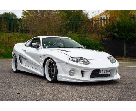 Twin Turbo MK IV Toyota Supra with rare body kit showing just 76,000 miles. Originally a Japanese-market car, first registere