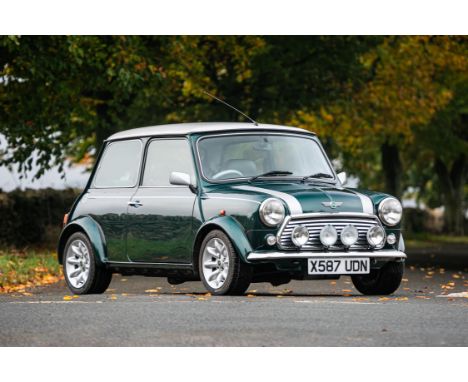 A rare, Year 2000, Cooper Sport with just over 20,000 miles from new. The penultimate limited-edition of the classic Mini Coo