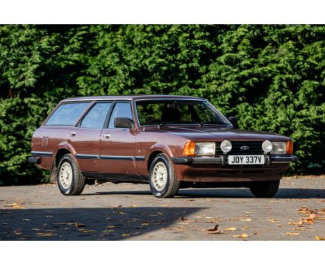 A remarkable survivor, this rare, low-mileage MkV 2-litre Ghia Estate is offered without Reserve.   In September 1979, the fi