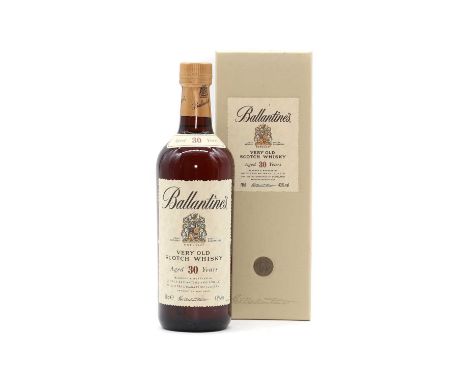 Ballantines, Very Old Scotch Whisky, aged 30 years, 43% vol, 70 cl (1, boxed)