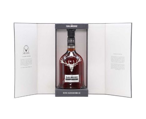 The Dalmore, Highland Single Malt Scotch Whisky, King Alexander III, 40% vol, 70 cl (1, boxed)