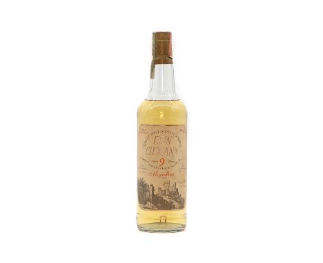 The Macallan, Single Malt Scotch Whisky, Dun Eideann, aged 9 Years, produced and distilled in Scotland at Macallan Distillery