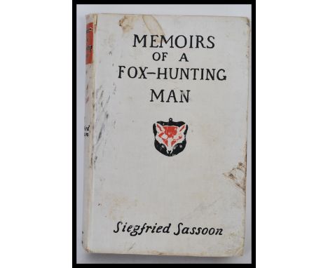 A first illustrated edition of 'Memoirs of a Fox-Hunting Man' with illustrations by William Nicholson, published in London by