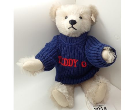 Steiff 2949 Teddy G with squeaker and white label