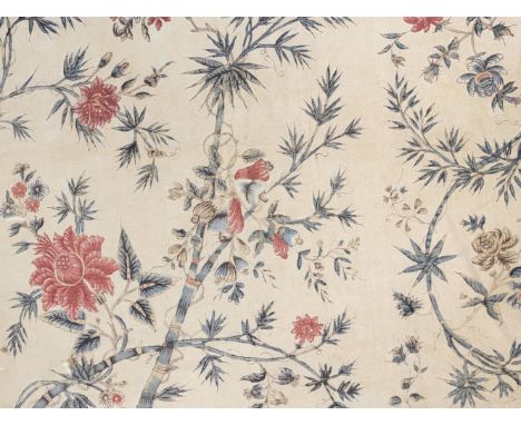 * Indian Palampore. A large Tree of Life panel, Coromandal Coast, South-East India, circa 1770, cotton tabby, painted resist 
