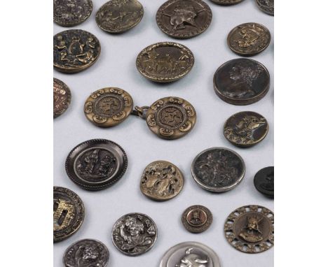 * Fashion Buttons. A collection of approximately 545 fashion buttons, mostly early 20th century, including resin and early pl